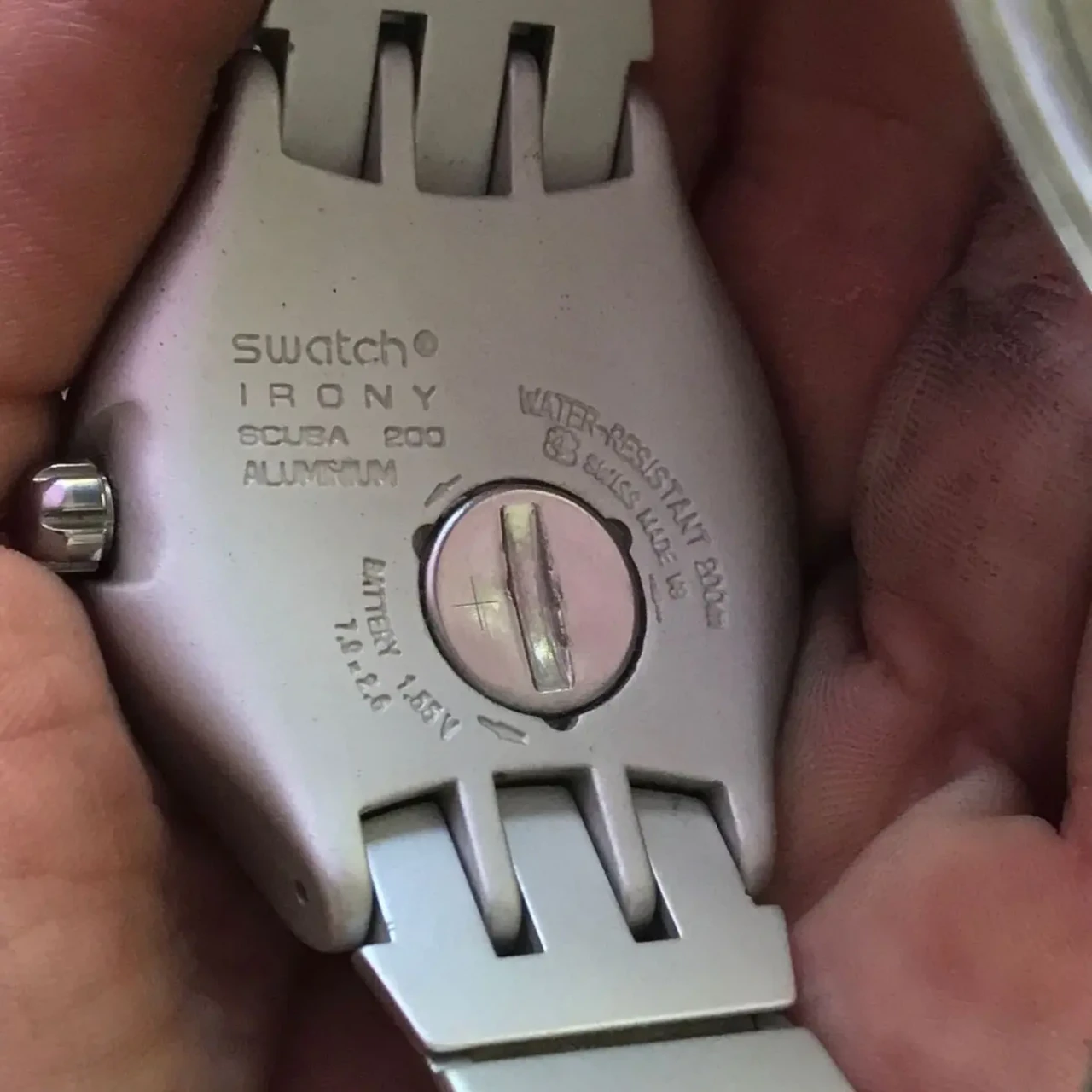 Часы SWATCH Scuba 200  (Aluminum) 4