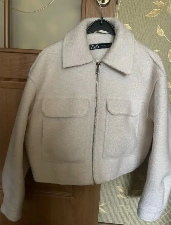 бомбер куртка букле Zara 5