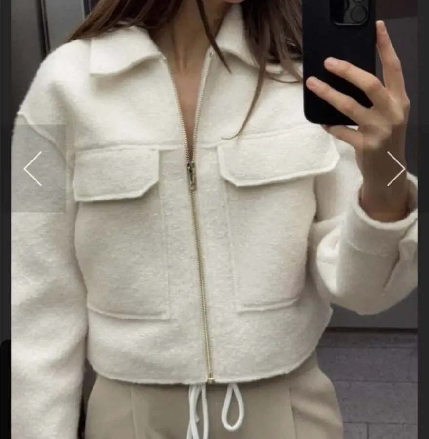 бомбер куртка букле Zara