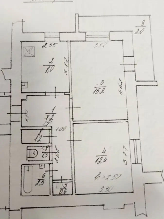 Продаж 2-кімн.квартири 50,4 кв.м. по вул.Миколайчука, Шевченківський район 7