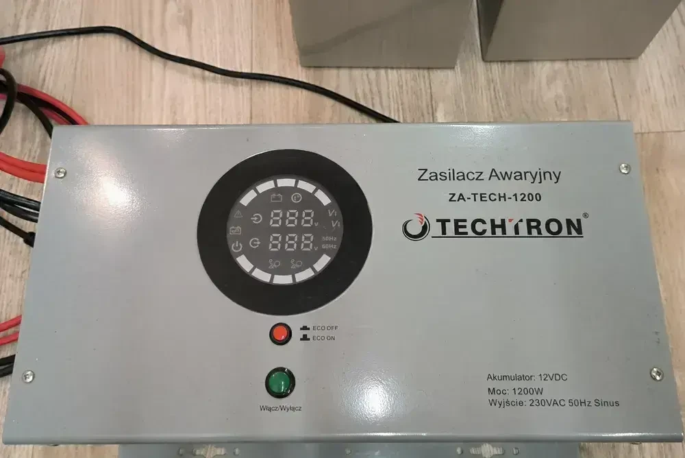 Безперебійник UPS 1200Вт для газового котла / холодильника Techtron ZA-TECH-1200 - резервне живлення