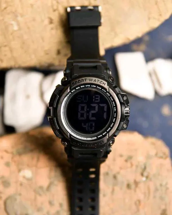 Годинники Skmei black 6