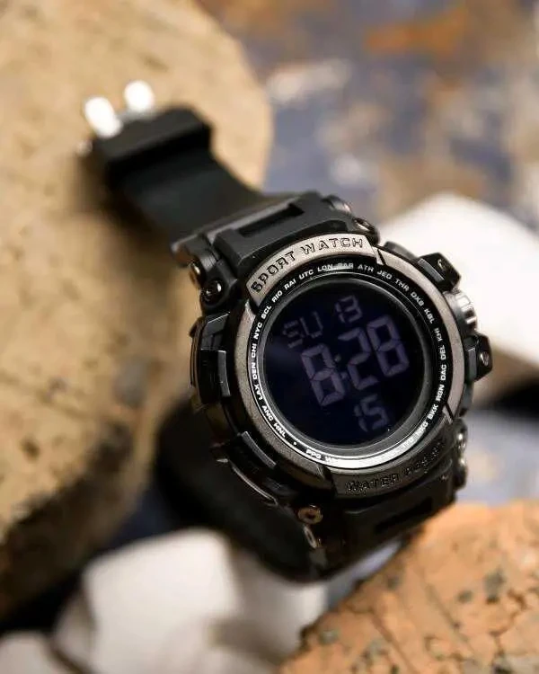 Годинники Skmei black 4