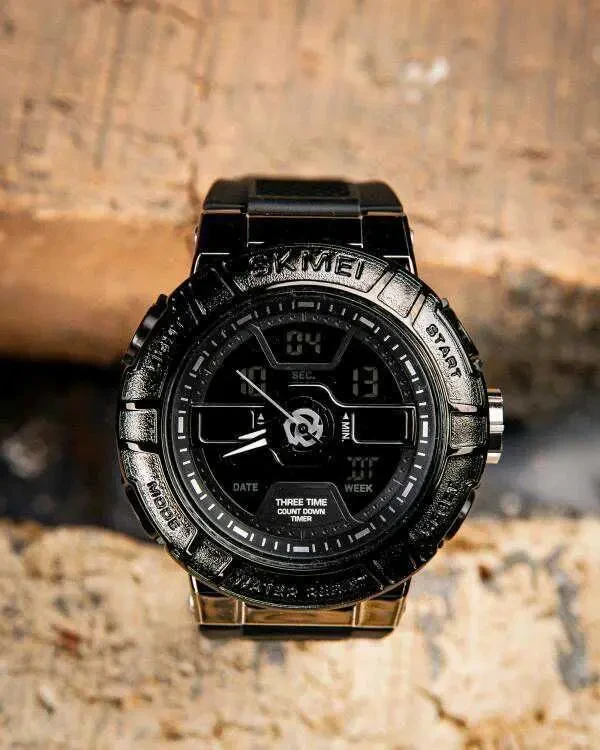 Годинник Skmei black 4