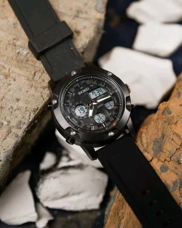 Годинник skmei black 3