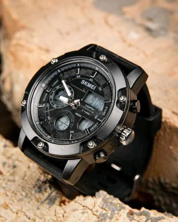 Годинник skmei black 4