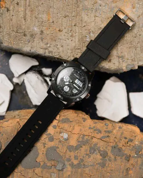 Годинник skmei black 2