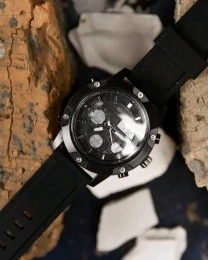 Годинник skmei black