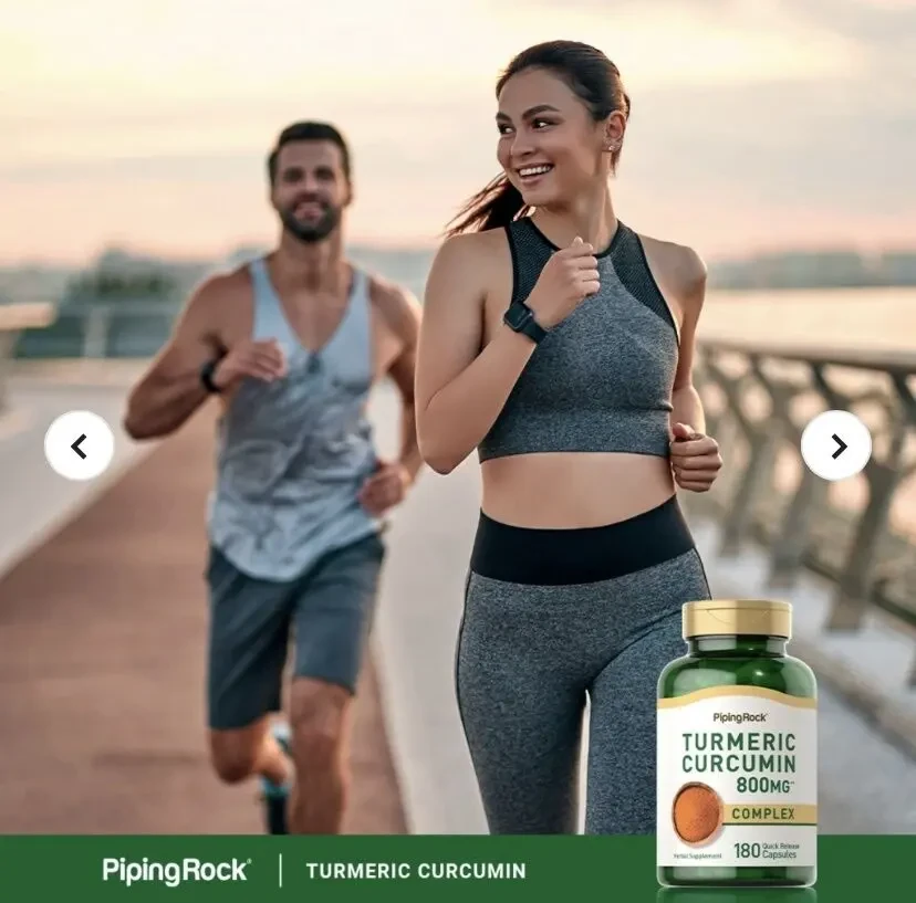 Комплекс куркуми з куркуміном, Turmrric curcumin 800 мг, 180 капсул, США. 8