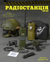Радіостанція портативна тактична двох діапазонна. a833 Рація Baofeng A