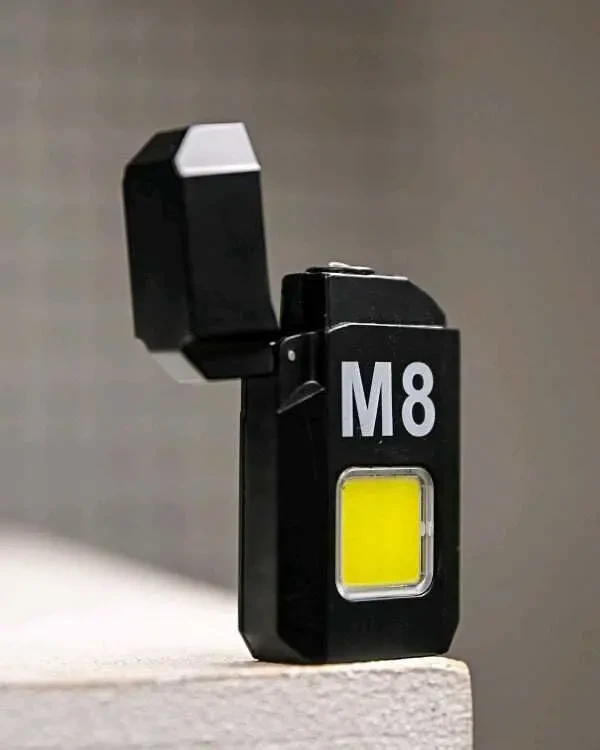 спіральна  M8 USB з ліхтариком 5