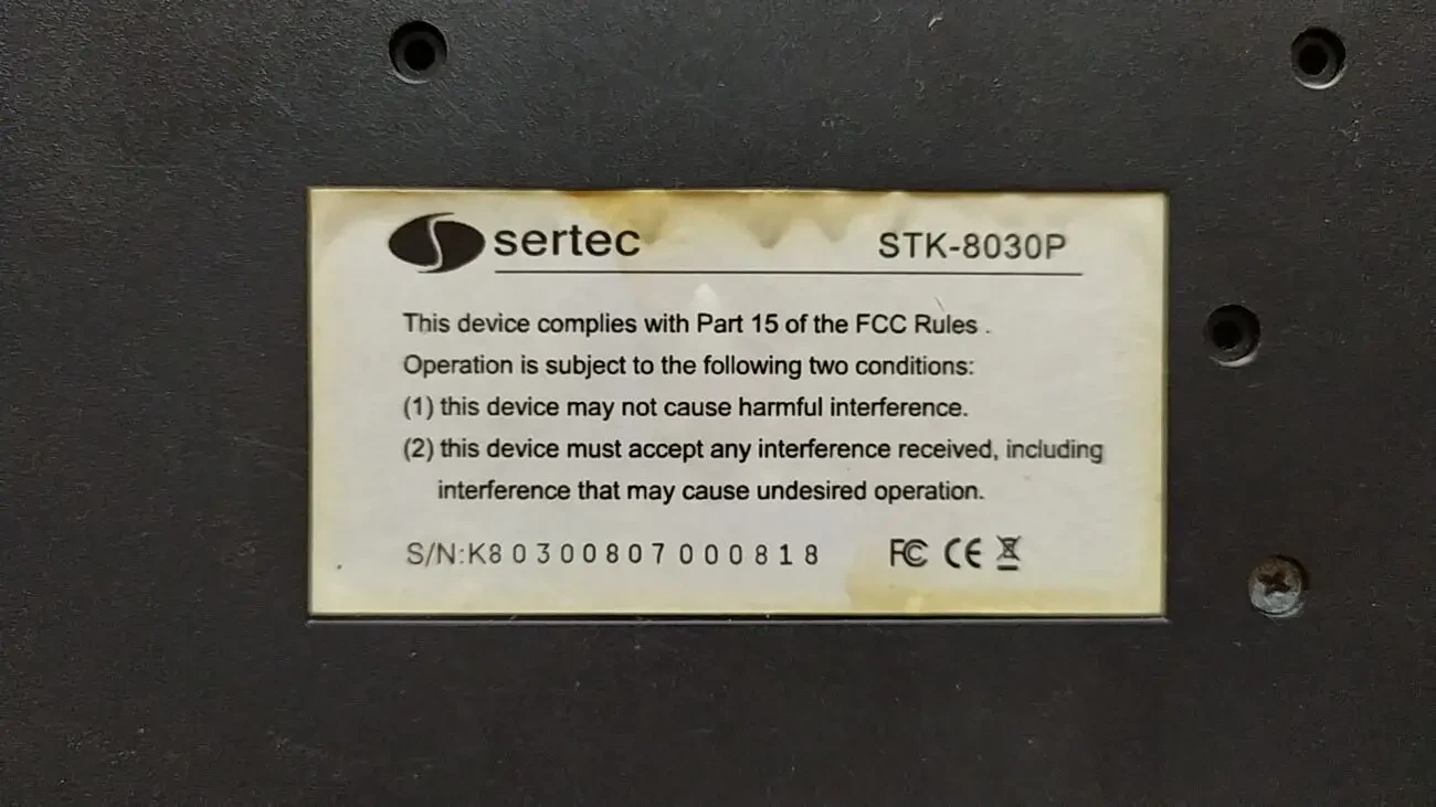 Клавиатура Sertec STK-8030P 3