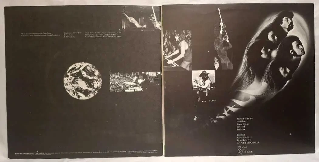 Deep Purple - Fireball - 1971. (LP). 12. Vinyl. Пластинка. Germany. 2