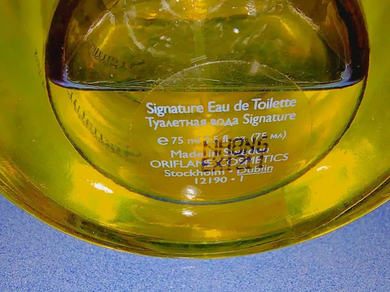 Чоловіча туалетна вода Oriflame Signature 3