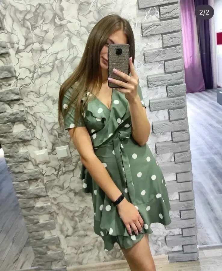 плаття сукня в горох 2