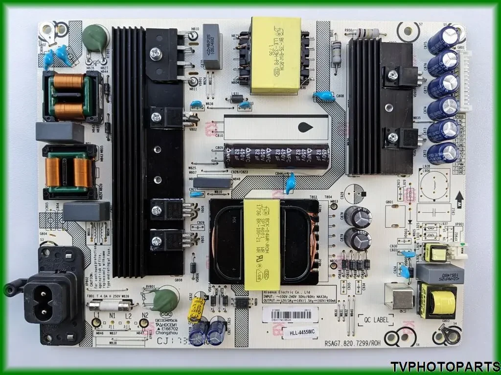 плата блок живлення RSAG7.820.7299/ROH для телевізора Hisense H49N5700