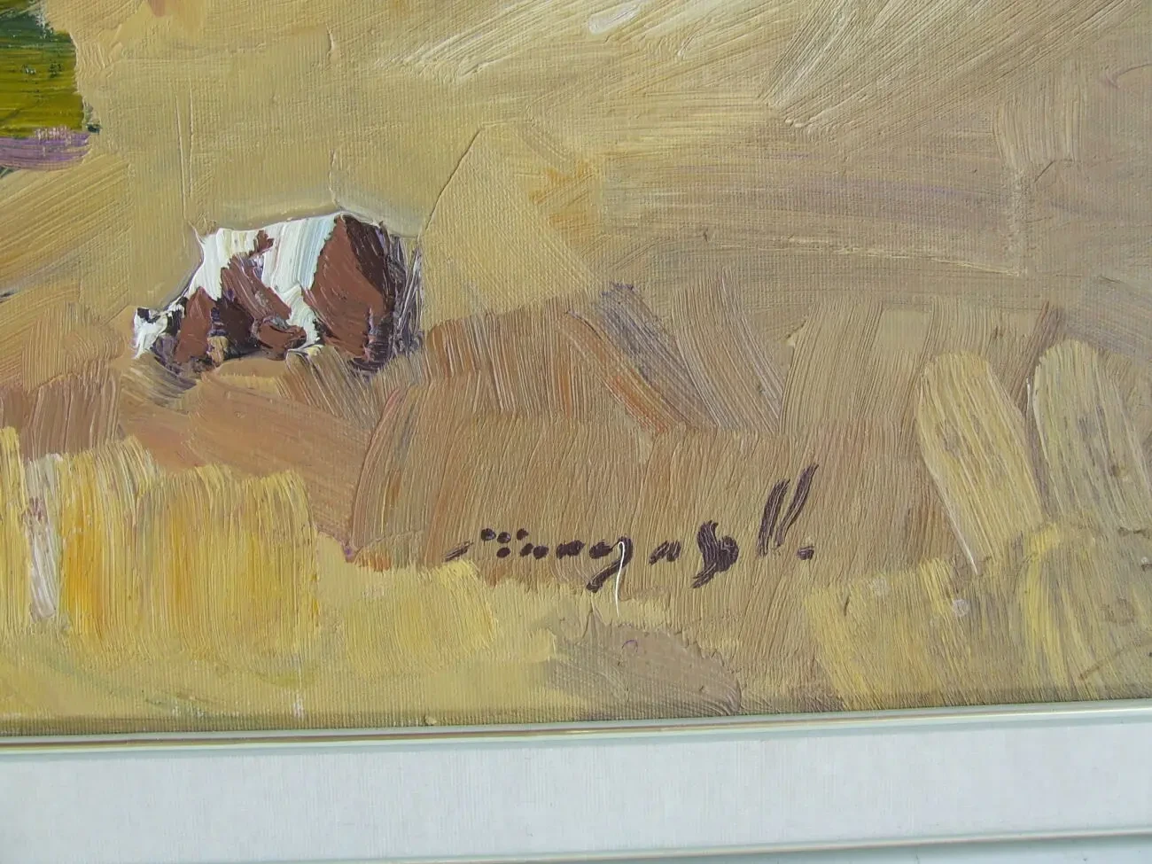 Нар.худ. укр. Герц Ю. 1931-2012 рр п.о. роз. 50х45 см. 1970 рр. Закарпатська школа Ерделі і Бокшая 8