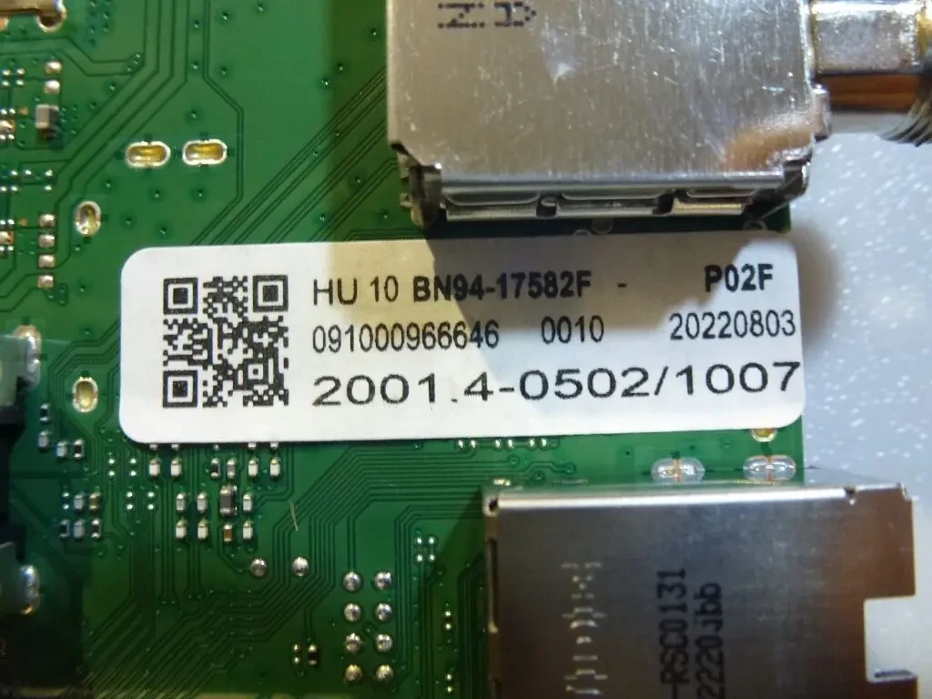 Main board BYBH2207 BN41-02855D-000, BN94-17582F для Samsung QE55Q70 3