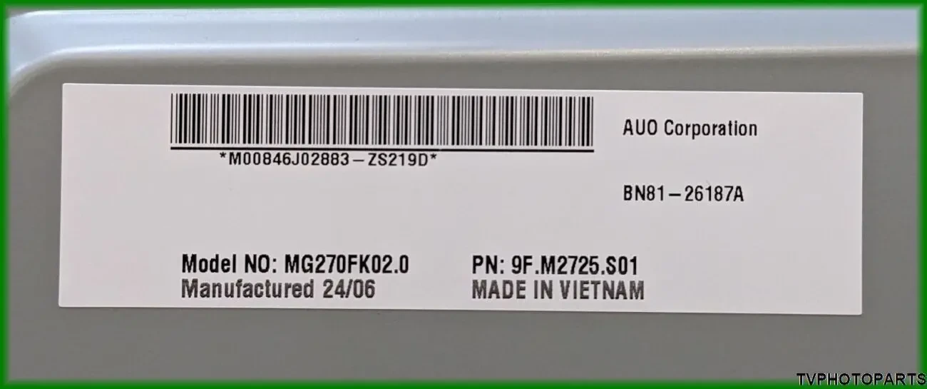 Новий Main Board ME.NT68874A.EB512 для монітора Samsung S27DG302