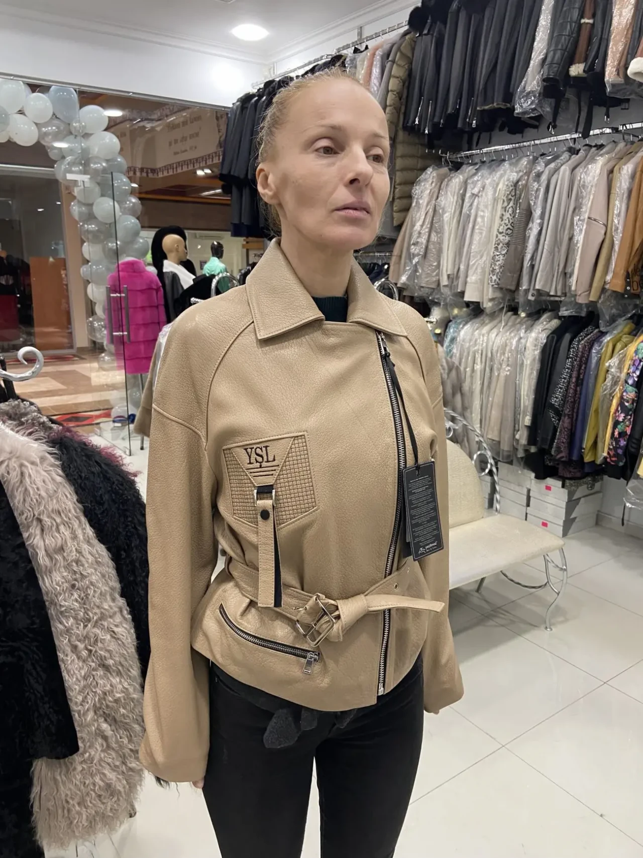 Куртки жіночі шкіра джамбо,косуха бнж,зелена 9