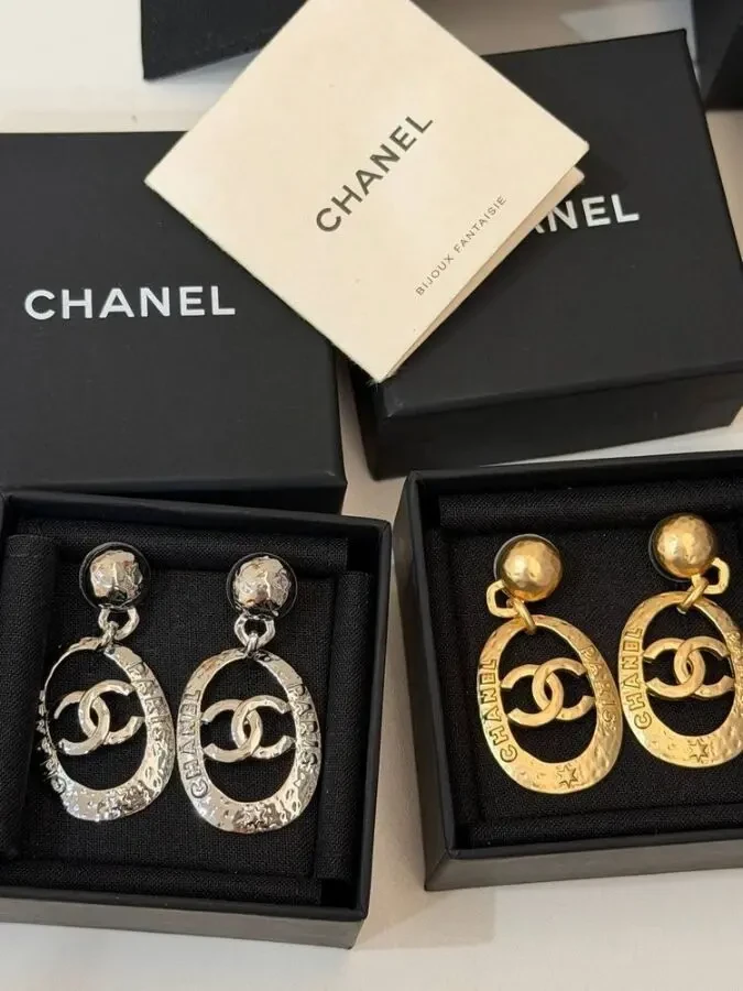 Сережки Chanell 9