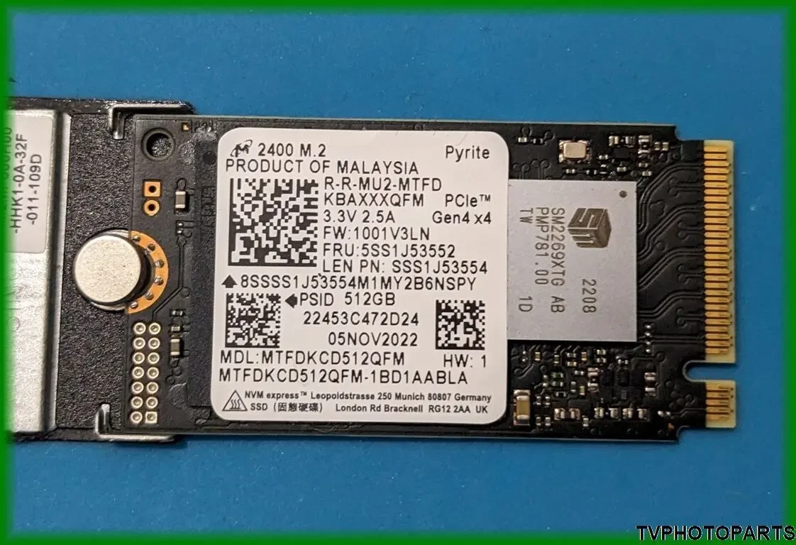 накопичувач SSD Micron MTFDKCD512QFM-1BD1AABLA 512GB 2