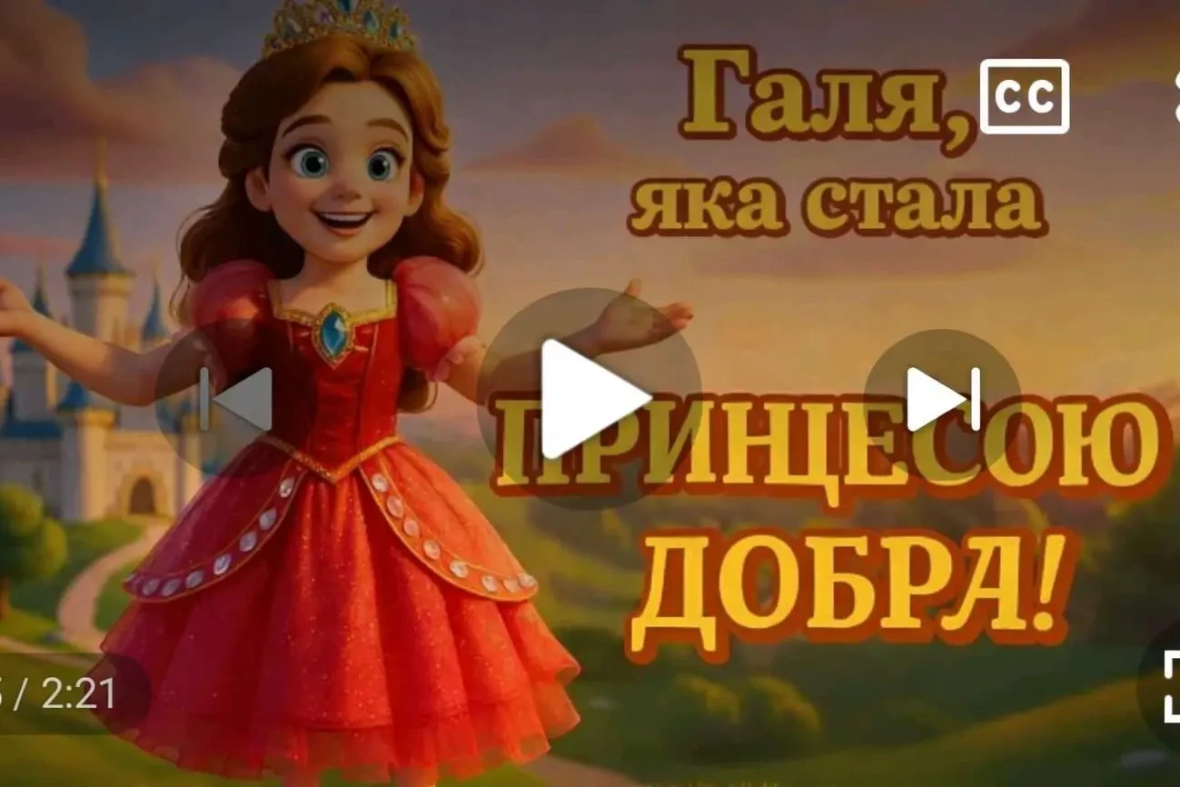 Персональний мультфільм по фото дитини. Мультик на замовлення 3