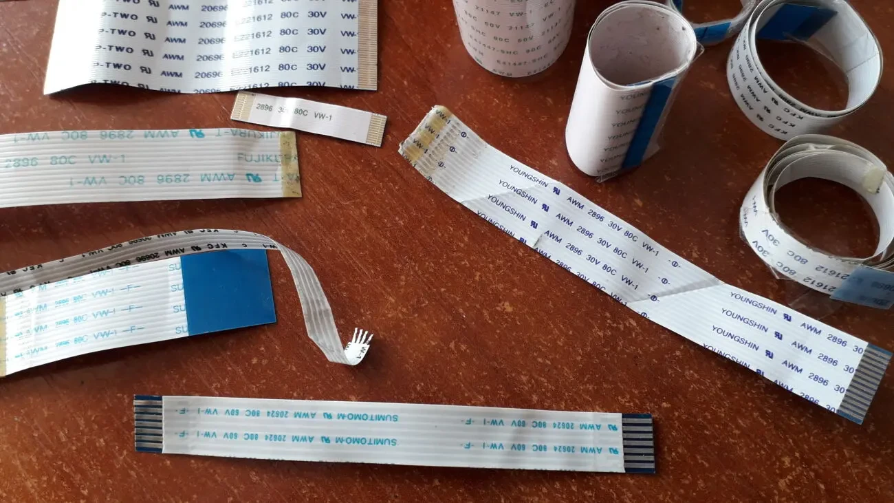 Шлейфы плоские гибкие кабели FFC Flat Flexible Cables