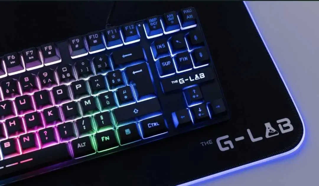 Ігрова  клавіатура AZERTY  G-Lab TKL RGB  Французька 2