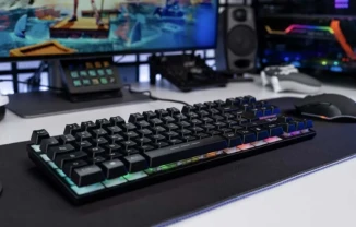 Ігрова  клавіатура AZERTY  G-Lab TKL RGB  Французька