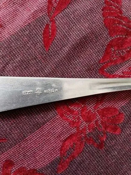 Ложка шумовка, гарнирна ложка с отверстиями з отворами нержавійка вічная 1 шт. радянский раритет 7
