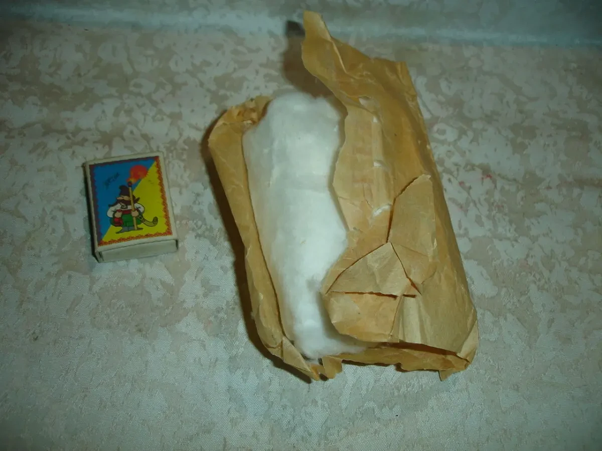 ВАТА натуральна 1990 р. випуску. 48 грам. Медична вата. БАВОВНА. Зигзаг. РАРИТЕТ. 3