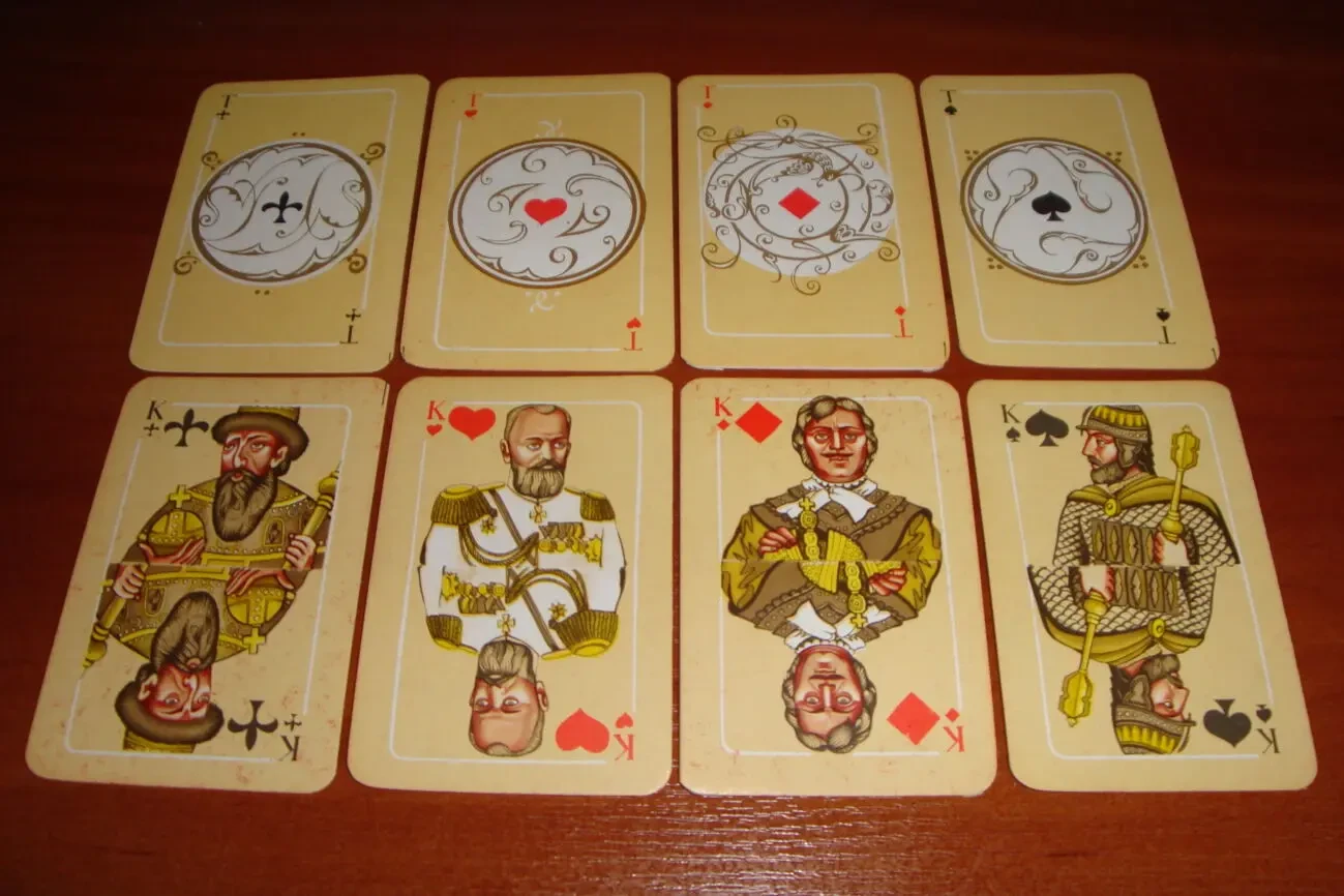 Игральные карты Тройка, 1991 г. 2