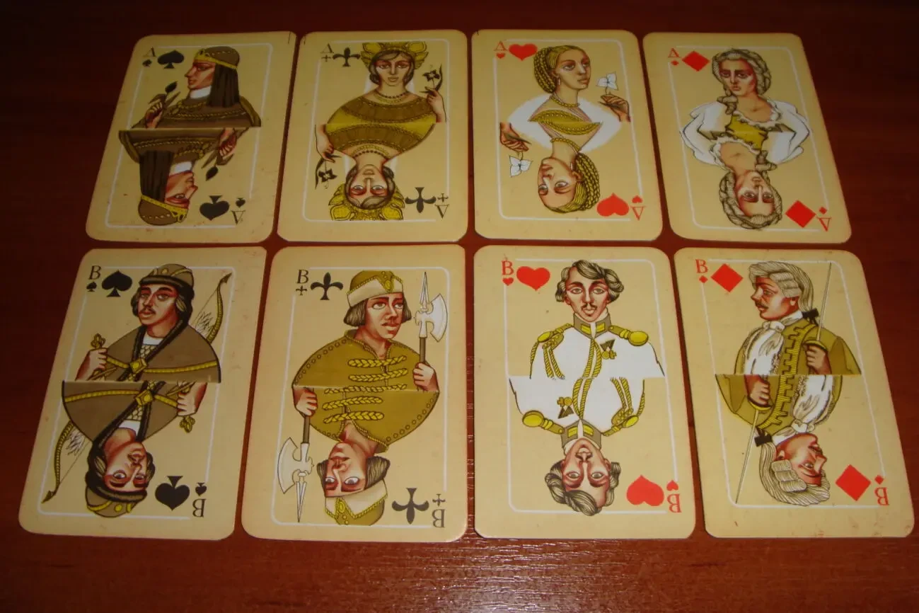 Игральные карты Тройка, 1991 г. 3