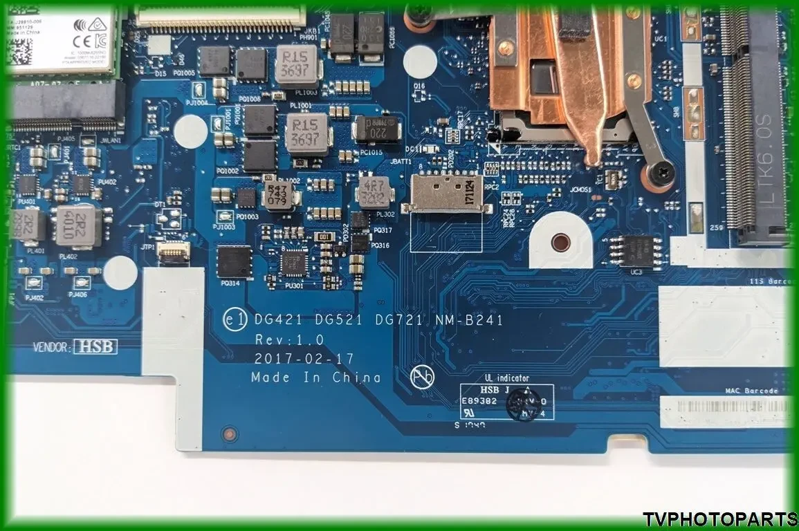 материнська плата DG421 DG521 DG721 NM-241 Rev1.0 для ноутбука Lenovo IdeaPad 320-15 2