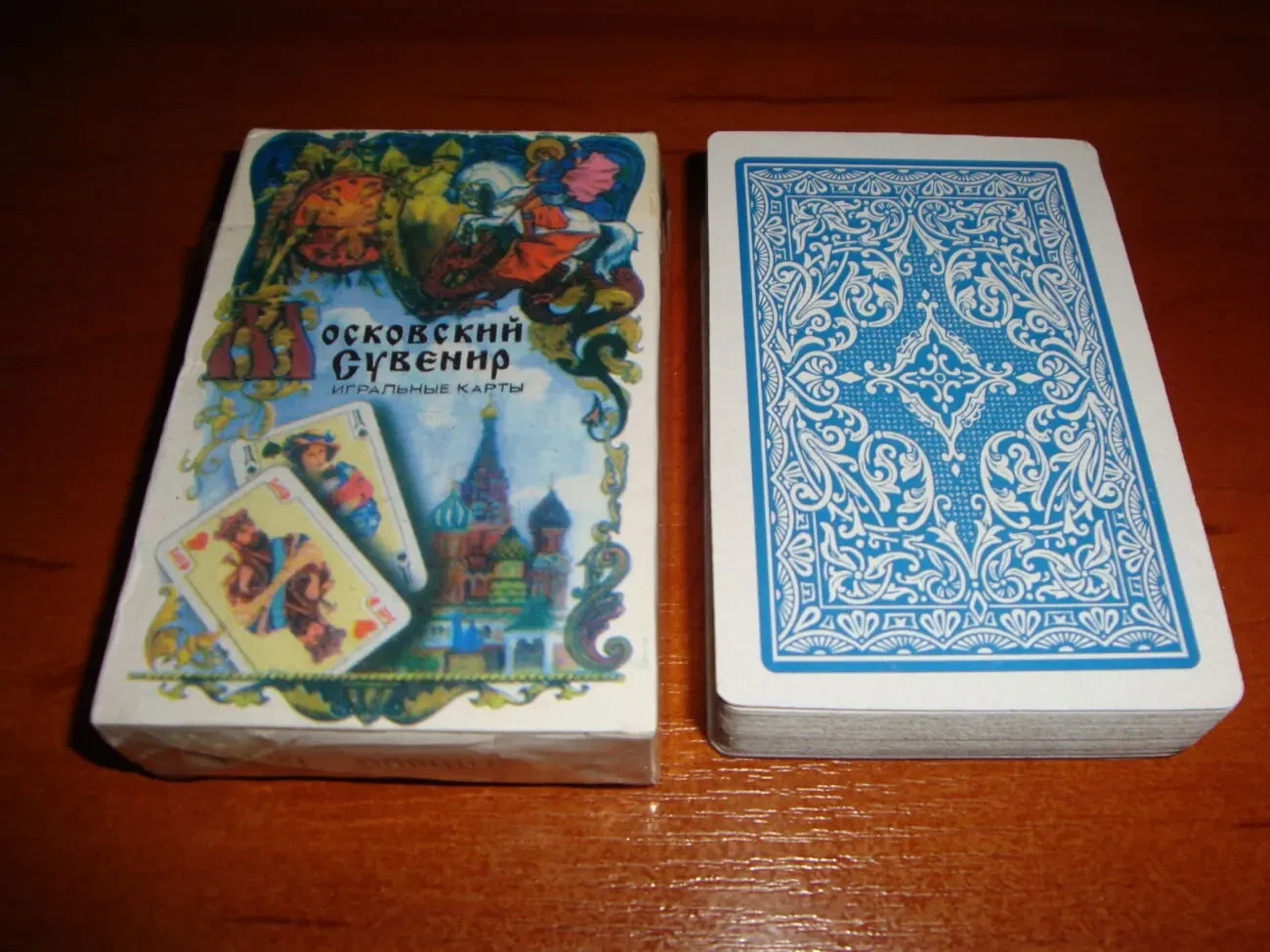 Игральные карты Московский сувенир, 1999 г.