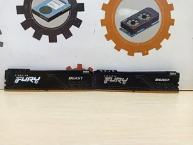 Пам'ять для настільних комп'ютерів Kingston FURY 32 GB DDR4 3200 MHz Beast Black