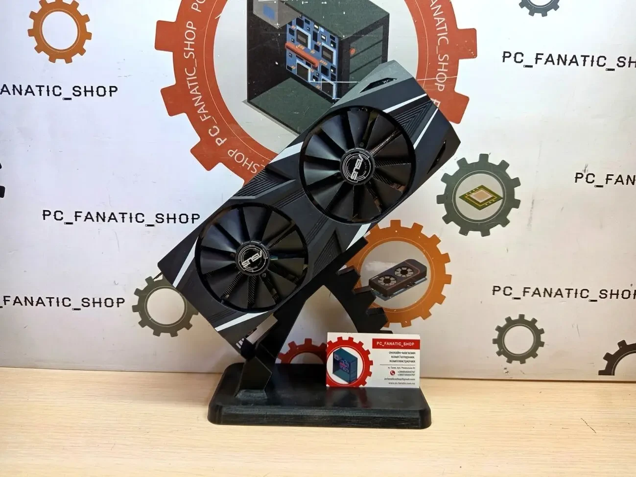 Відеокарта ASUS DUAL-RTX2080-O8G