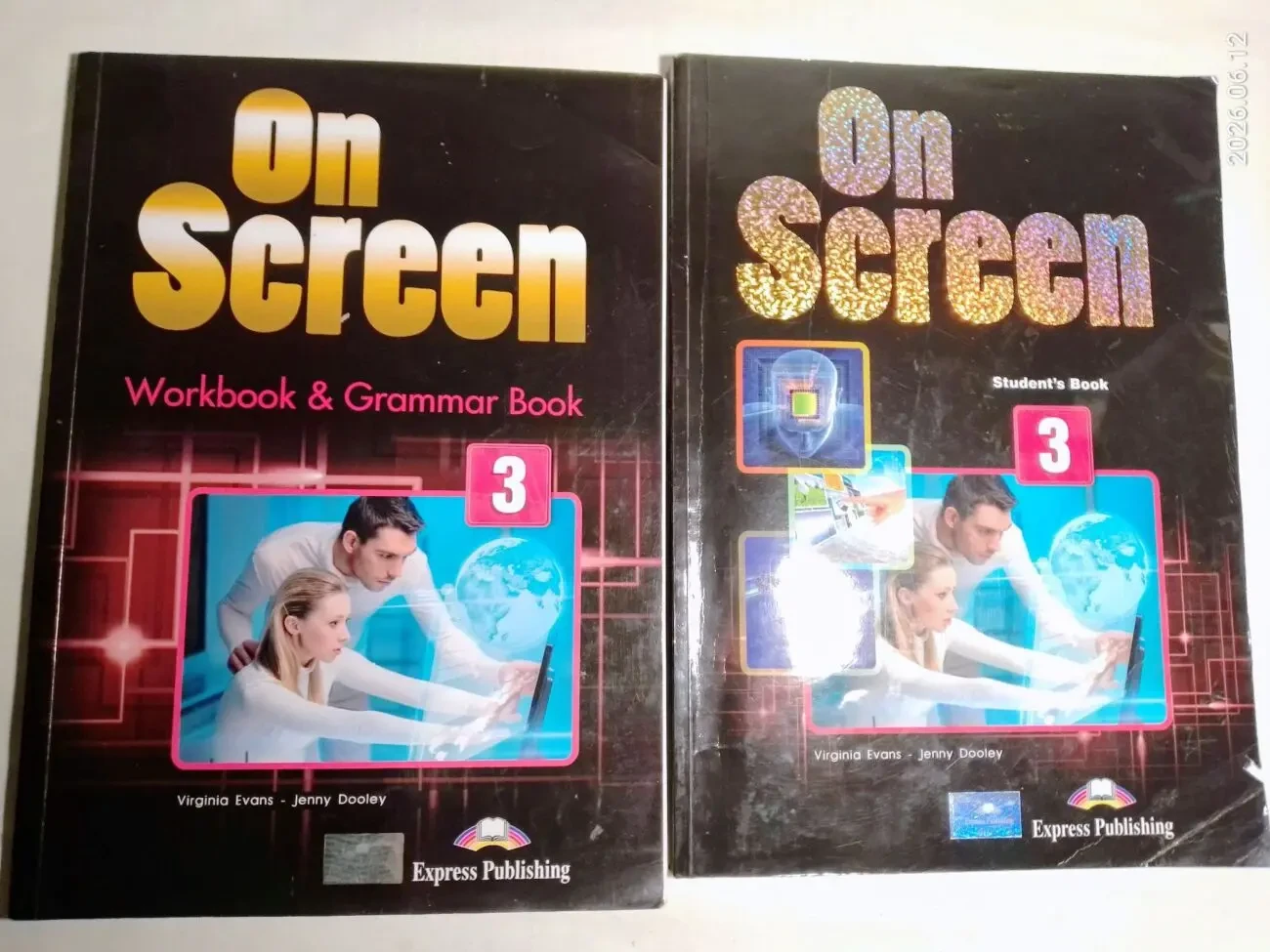 Книга модуль английский On Screen 2 Student's Book, Workbook Grammar, 3, в1 плюс 2