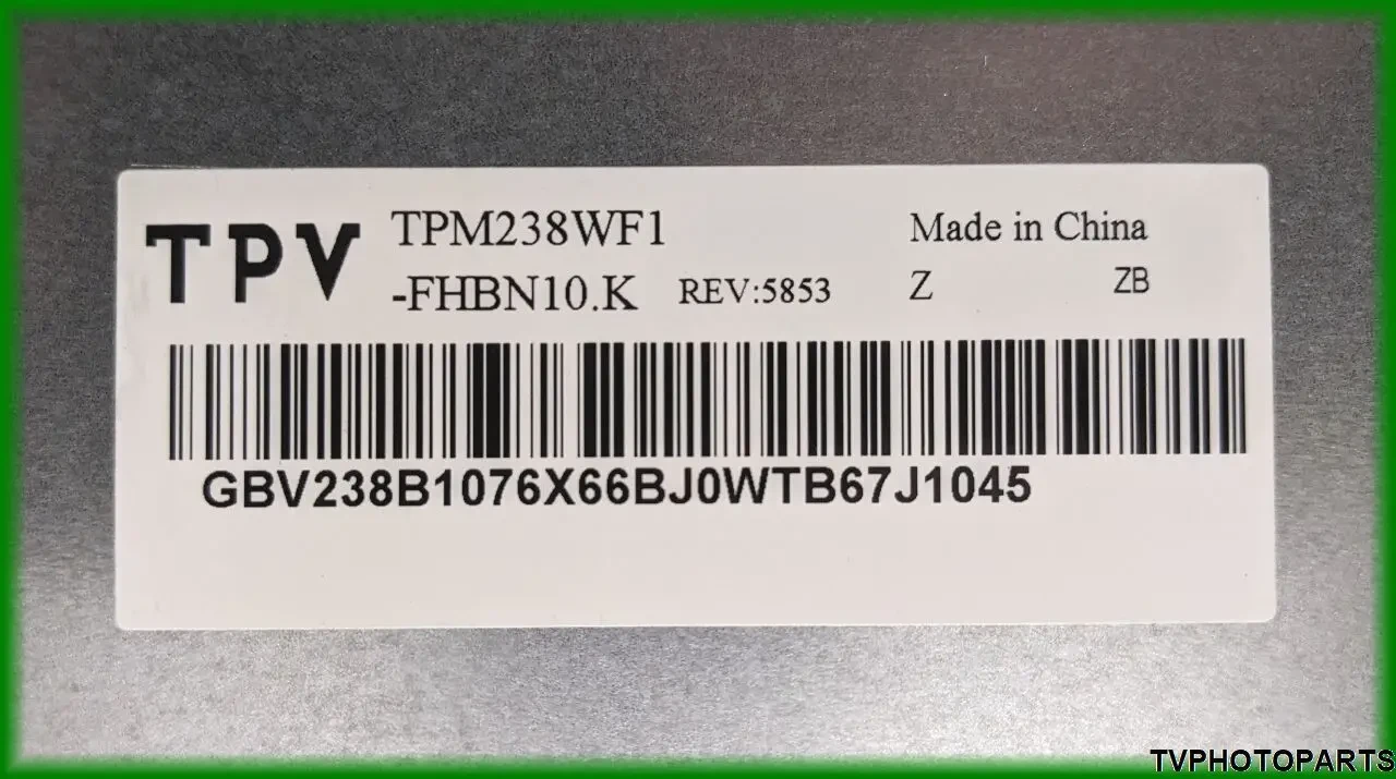 LED підсвітка матриця TPM238WF1 для монітора Philips 240V5Q 2016 3