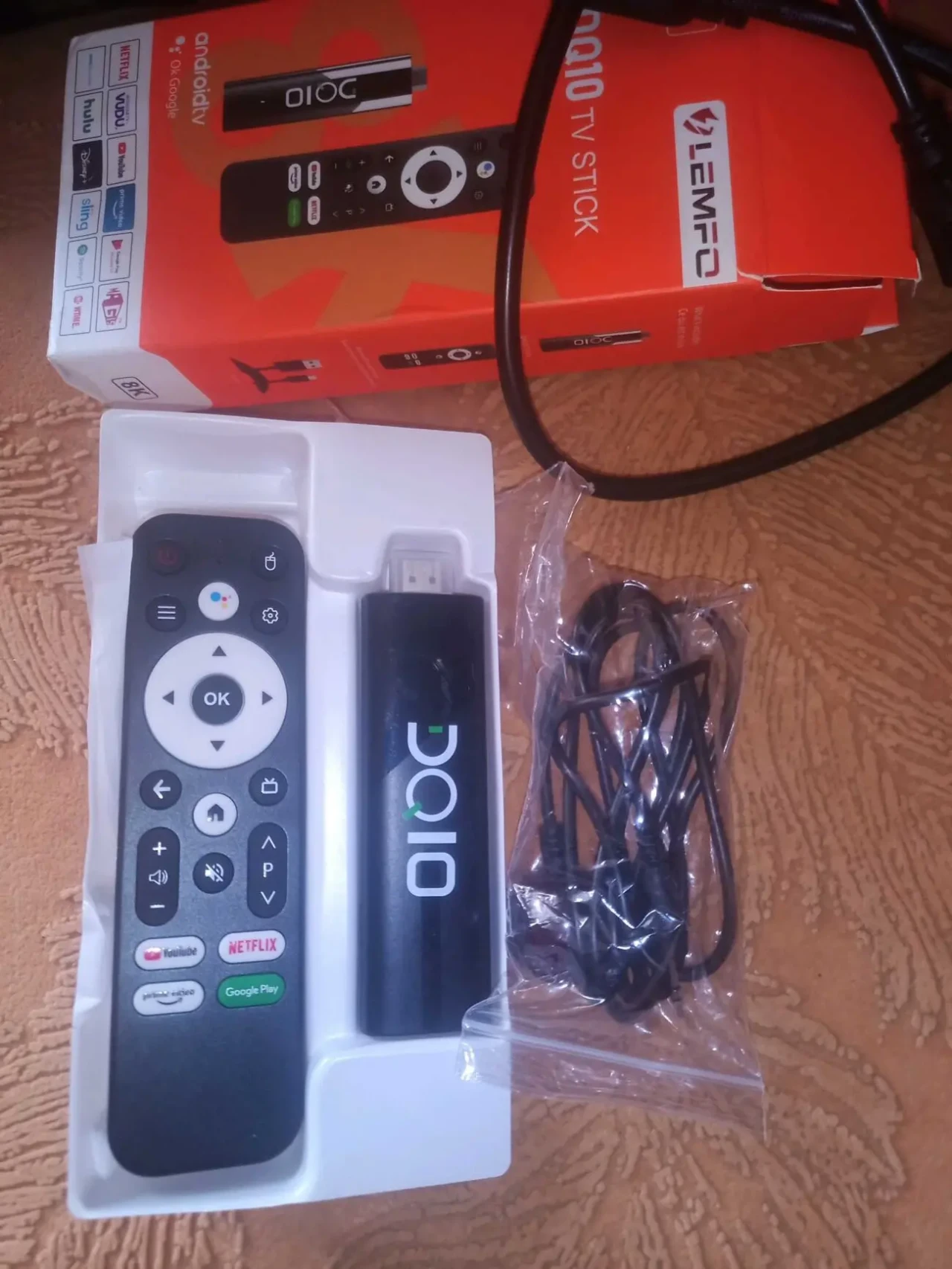 2шт. тв приставка 4/32gb Tox 4, смарт тв бокс, Android 13 3