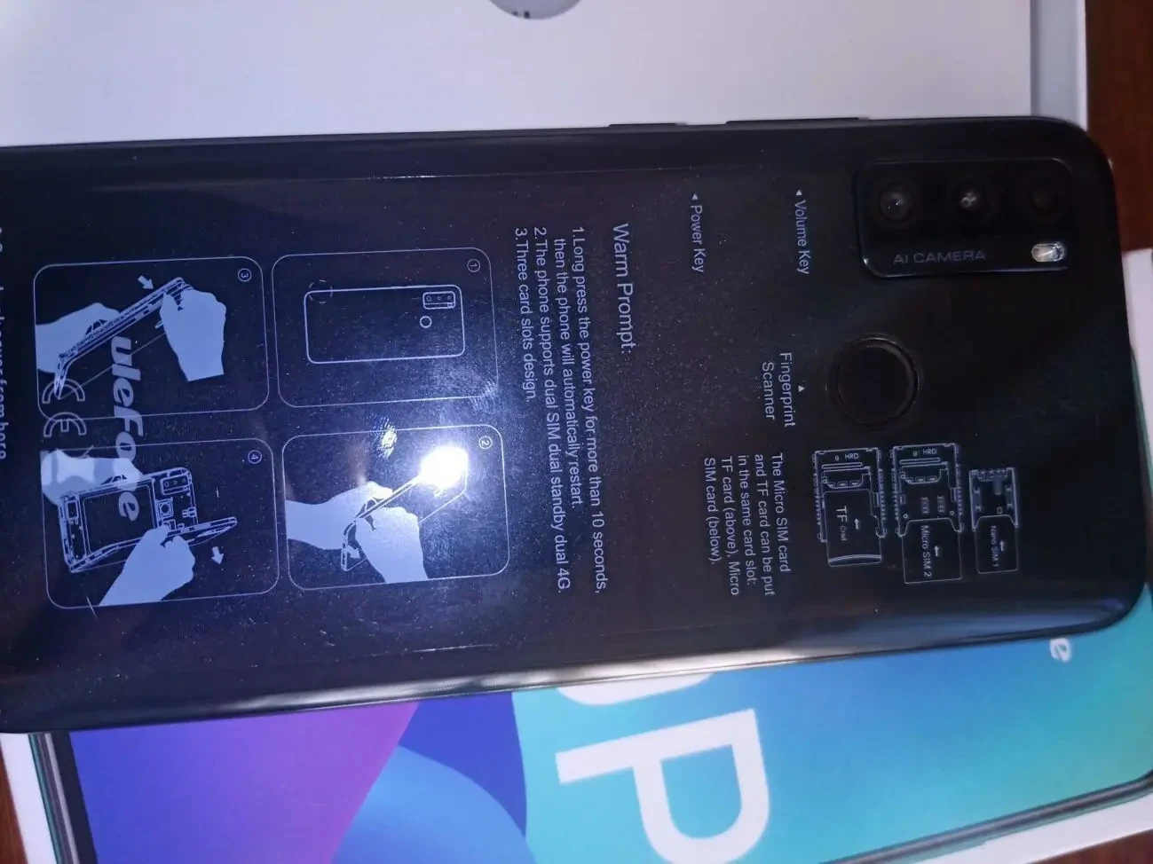 4/128гб Ulefone note 10p смартфон телефон 4g lte 3