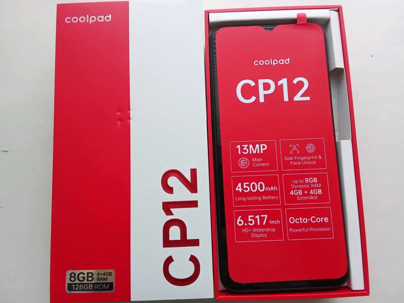 4/128Gb Android 13 Coolpad cp12 смартфон, телефон
