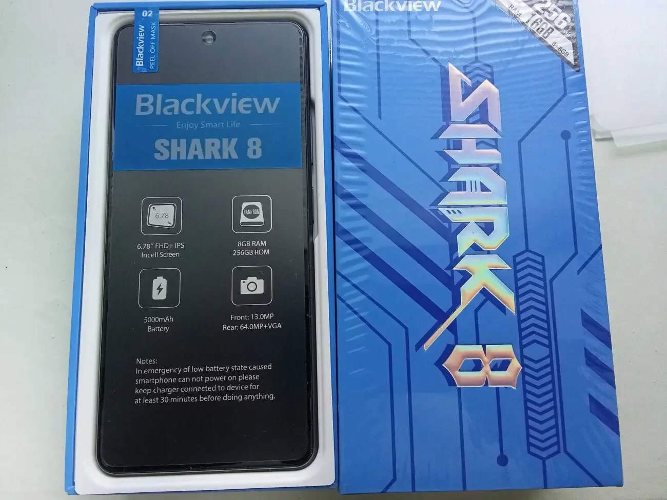 8/256Gb Blackview Shark 8 смартфон, телефон 2
