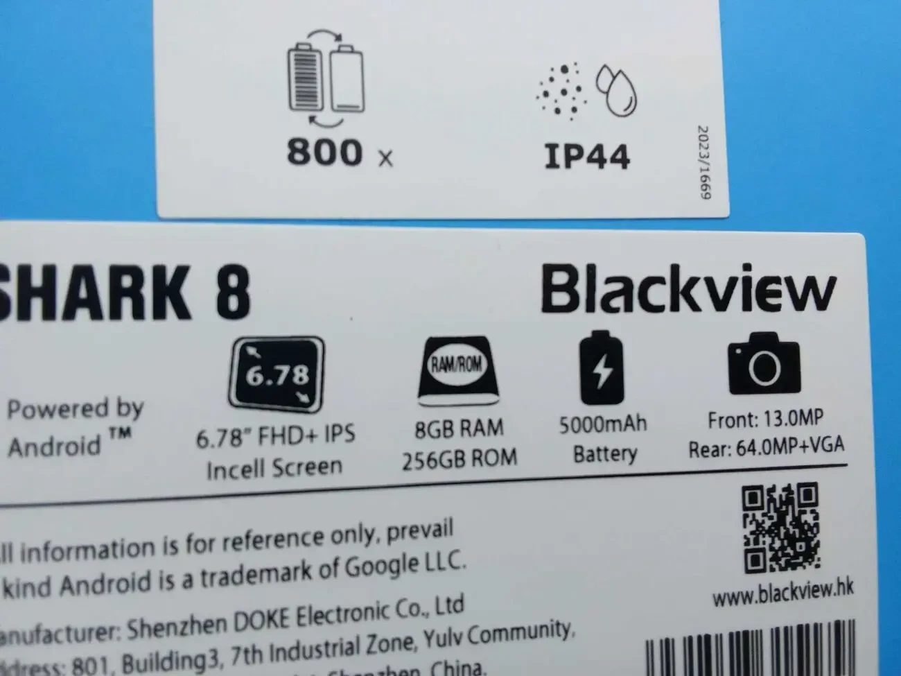 8/256Gb Blackview Shark 8 смартфон, телефон 3