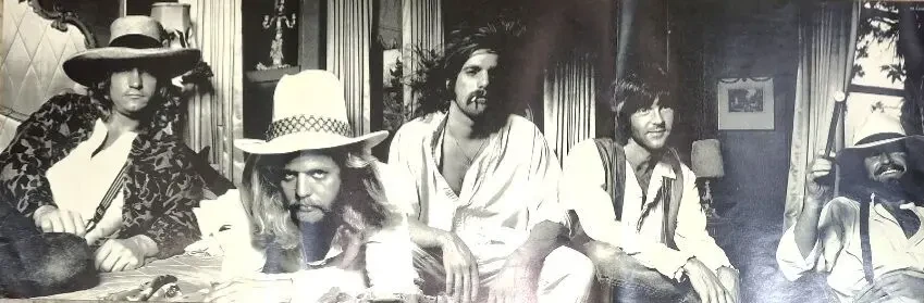 Eagles - Hotel California - 1976. (LP). 12. Vinyl. Пластинка. Poster. Germany. 7