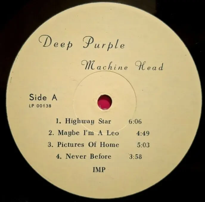 Deep Purple - Machine Head - 1972. (LP). 12. Vinyl. Пластинка. Poland. Rare. 3