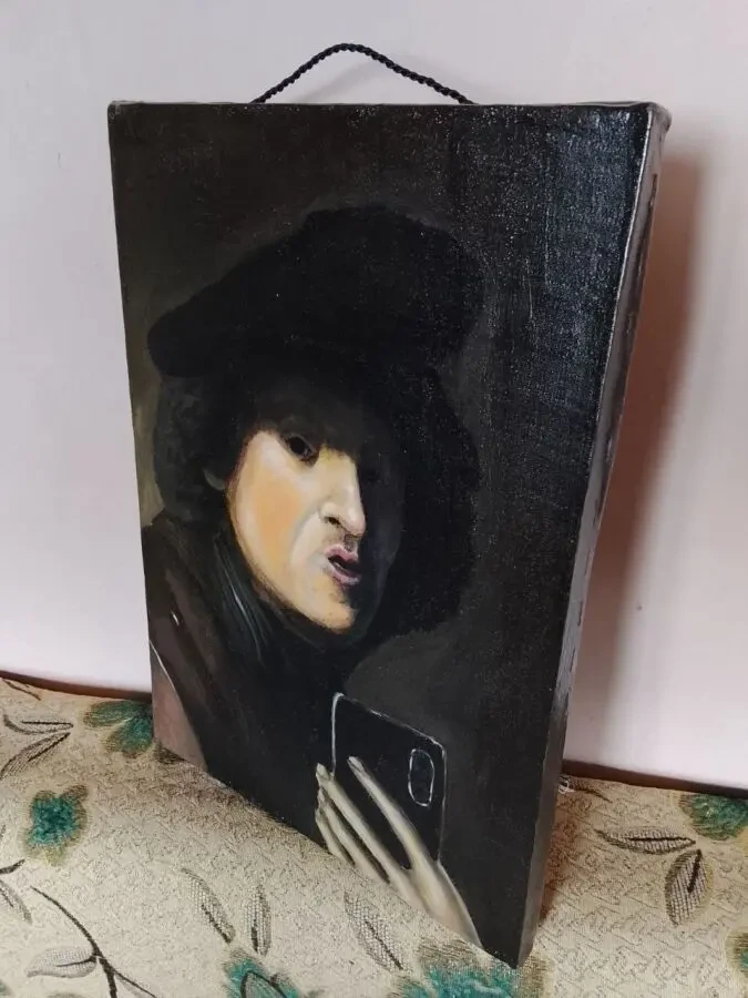 Картина акрилом. 2