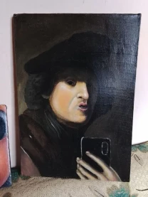 Картина акрилом.