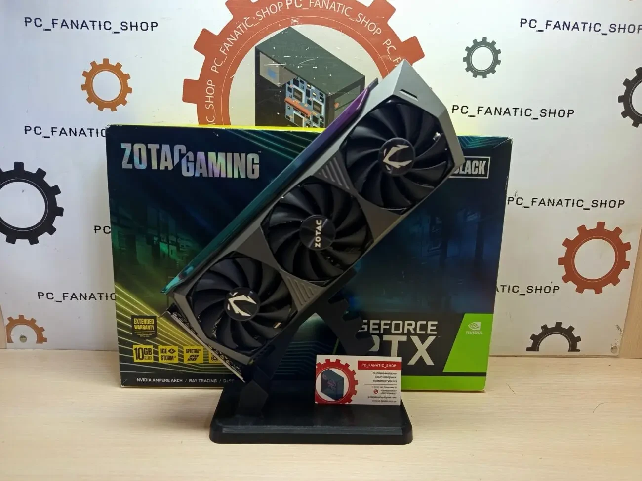 Відеокарта Zotac GAMING GeForce RTX 3080 AMP Holo